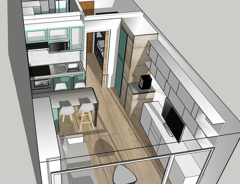 Renovation Appartement Photo 3d